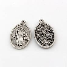 20pcs /Lots Jesus Christ Religion Alloy Charm Pendants Jewelry DIY Fit Bracelets Necklace  15.5x25mm A-440 2024 - buy cheap