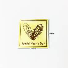 300PCS/Lot New Vintage Golden ' special Heart  day 'thanks series seal sticker DIY note gift  Labels multifunction 2024 - buy cheap