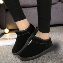 2021 women's boots with velvet low-top ankle boots, outdoor comfortable and casual cotton shoes, manufacturers direct sales 2024 - buy cheap