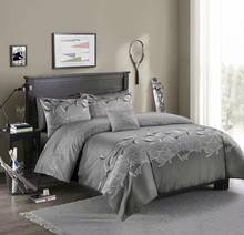52 Luxury Lace Solid Color Bedding Set 3pcs Duvet Cover Set Pillowcases Bedclothes Comforter Bedding Sets 2024 - buy cheap