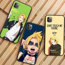 Denki-funda de teléfono Kaminari My Boku No Hero Academia, para iPhone 11 12 mini pro XS MAX 8 7 6 6S Plus X 5S SE 2020 XR 2024 - compra barato