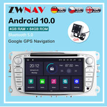 Wireless Carplay For FORD Focus/S-MAX/Mondeo/C-MAX/Galaxy Android 10.0 Player GPS Navigation Audio Auto Stereo Radio Recorder 2024 - buy cheap