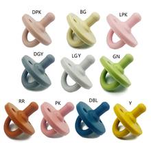 OOTDTY Flexible Baby Silicone Pacifier Infants Teething Chewing Supplies Newborn Comfort Appease Nipple Dummy Soother Teether Nu 2024 - buy cheap