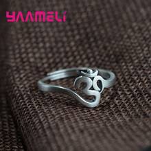 Classic Signet Amulet Rings Vintage Gothic Style Tibetan Silver Knucle Finger Ring For Men Pagan Amulet Male Jewelry 2024 - buy cheap