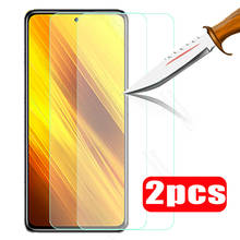 Protetores de tela de vidro temperado para celular xiaomi poco x3 x 3 pocox3 pocophonex3 smartphone foco x3 filme 2020 6.67'' 2024 - compre barato