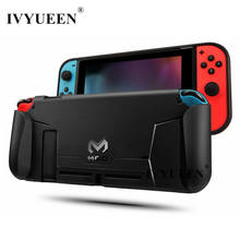 IVYUEEN for Nintendo Switch Console TPU Protective Grips Cover Case Stores 4 Games for Switch Controller Shock-Absorption 2024 - buy cheap