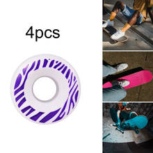 4pcs PU Inline Hockey Fitness Skate Wheels Accessories 80A Replacement Electric Spacer Wheel Street Roller Skate Boosted 2024 - buy cheap