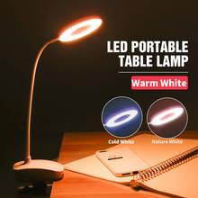 Lâmpada de mesa com controle de toque, dobrável, recarregável, luz noturna, usb, recarregável 2024 - compre barato