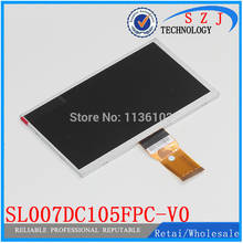 New 7" inch TABLET SL007DC105FPC-V0 TFT LCD Display Screen Panel Frame replacement Resolution 1024*600 Free Shipping 163*97mm 2024 - buy cheap