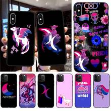 Bisexual Bi Pride Dragon LGBT Phone Case for iphone 12 pro max 11 pro XS MAX 8 7 6 6S Plus X 5S SE 2020 XR case 2024 - buy cheap