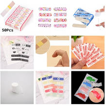 1/10/20/30/50pcs Waterproof Adhesive Bandage First Aid Breathable First Aid Kit Medical Hemostatic Stickers Kids Children Adult 2024 - buy cheap