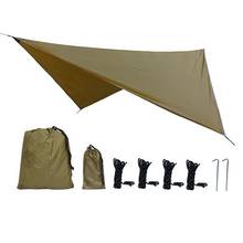 Waterproof Beach Sun Shelter Tarp Tent Shade Ultralight UV Garden Awning Canopy Sunshade Outdoor Camping Hammock Rain Fly 2024 - buy cheap