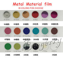 0.49m*25m Full Roll Metalized PET Heat Transfer Vinyl One Color You Choose DIY South Korea 2024 - buy cheap