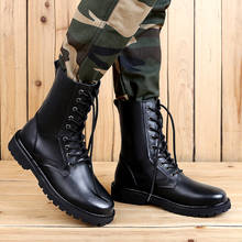 Мужские ботинки, модная мужская зимняя обувь, очень теплые зимние кроссовки из натуральной кожи, мужские теплые ботинки с мехом и плюшем для снега, большой размер 358 2024 - купить недорого