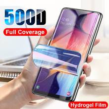 For Samsung galaxy A90 A80 A70 A60 A50 A40 A30 A20 A10 soft full cover phone screen protector hydrogel film Not glass protective 2024 - buy cheap