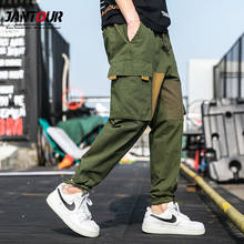 2022 New Pockets Cargo Pants Men Army Green Patchwork Casual Jogger Fashion Trousers Harajuku Streetwear Four Seasons Pants 2024 - buy cheap