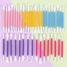 8-9Pcs/Set Plastic Clay Tools Handmade Carving Kit DIY Pottery Ceramics Quality Art Manual New Professional Environment-friendly 2024 - buy cheap