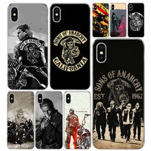 American tv sons of anarchy telefone capa para iphone 13 12 11 pro 7 8 6s plus + x xs max xr 5 5S se moda arte tpu coque s 2024 - compre barato