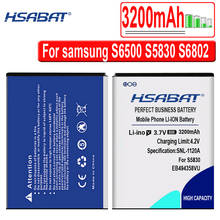 HSABAT-batería EB464358VU de 3200mAh para Samsung Galaxy Y Duos, S6102 Mini 2, S5830, S6500, S6802, Galaxy Ace Plus, S7500, S7508 2024 - compra barato