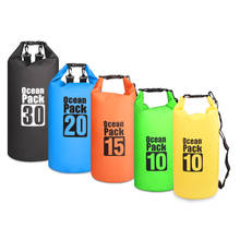 10L/15L/20L/30L Outdoor Swimming Bag Waterproof Dry Bag Backpack Water Floating Bag Sack for Rafting Boating River Trekking 2024 - buy cheap