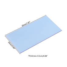 10×20cm Plexiglass Board Colored Acrylic Sheet DIY Toy Accessories Model Making 6XDD 2024 - buy cheap