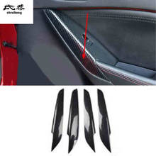 4PCS/Lot ABS Carbon Fiber Grain Interior Door Armrest Decoration Cover for 2013 2014 MAZDA 6 Car Accessories 2024 - buy cheap