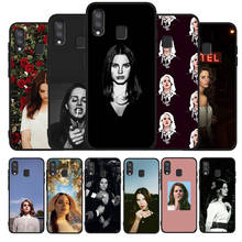 Funda de teléfono negra para Samsung, modelo de cantante Sexy, Lana Del Rey, A71 para Galaxy, A51, A41, A31, A20E, A10, A20, A40, A50, A70, M30S, M20, A7, A8, A9 2024 - compra barato