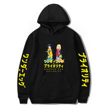Maravilha ovo prioridade hoodie unisex pulôver agasalho masculino harajuku moda streetwear japonês anime roupas plus size 2024 - compre barato