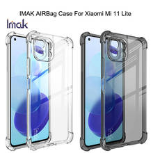 Funda a prueba de golpes para Xiaomi Mi 11 Lite, carcasa trasera de cristal TPU suave para Mi11 Mi 11 Lite, Fundas Coque 2024 - compra barato