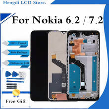 Original For Nokia 6.2 7.2 LCD Screen Display TA-1198 TA-1200 TA-1196 LCD Touch Screen With Frame Digitizer Replacement Assembly 2024 - buy cheap