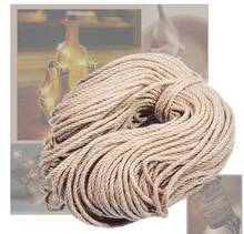 6mmx100m Sisal Ropes Jute Twine Rope Natural Hemp Cord Decor Cat Pet Scratching Home Art Decor 2024 - buy cheap