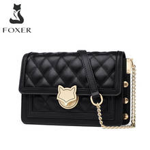 FOXER Classic Fashion Women Bag Split Leather Brand Shoulder Messenger Bags for Lady Large Capacity Casual Girl Cross body Bag 2024 - buy cheap