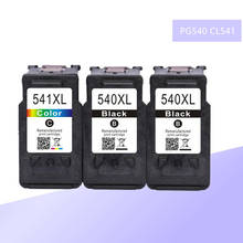 Cartuchos de tinta para Canon PG-540, tinta para modelos PG540, CL541, CL-541, PG 540, CL 541, PIXMA mg3250, MG3255, MG3550, MG4100, mg4150, MG4200, mg4250 y PG-540XL 2024 - compra barato