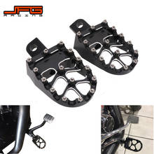 Estriberas CNC para motocicleta, pedales para reposapiés para Harley Davidson, Dyna, FLTRX, FLHTCUL, FLHTKL, Sportster 883, XL883, XL1200 2024 - compra barato