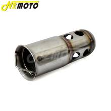 For Cafe Racer Motorcycle Adjustable Removable Steel Silencer DB Killer Muffler Pipe Baffle For 51MM Exhaust Universal 2024 - buy cheap