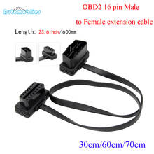 Extension OBD2 Cable Diagnostic Cable OBD2 16Pin Male To 16Pin Female obd2 Connector for OBD II Diagnostic Tool ELM327 Cable 2024 - buy cheap