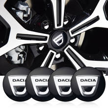 4pcs 56mm for Dacia Emblem badge Wheel Center Hub Cap Cover Sticker for Dacia Duster Logan Sandero Lodgy Tire Accessories 2024 - buy cheap