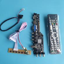 Kit For B156XTN02.2/B156XTN02.0 1366X768 controller board digital 40pin DVB-T DVB-T2 WLED TV USB remote VGA LED HDMI-compatible 2024 - buy cheap