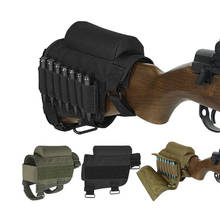 Новый тактический Чехол для винтовки, чехол для щек, чехол для подножки, держатель для пули, патроны, сумка для страйкбольного пистолета 2024 - купить недорого