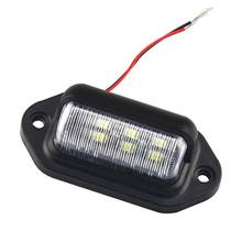 1Pcs DC 12V Car Rear Trunk Switch Assembly License Plate Lamp Warm White Light Reverse Rear License Plate Lamp 2024 - buy cheap