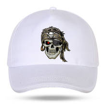 Women Men Hat Curved Sun Visor Hat Cotton Stylish Pirate Skull Baseball Cap Men Cap Outdoor Sun Hat Adjustable Sports 2024 - buy cheap