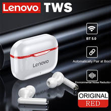 Original Lenovo LP1 Wireless Earphone Bluetooth 5.0 Headphones Dual Stereo Noise Reduction Bass TWS Headset Touch Control w/ Mic 2024 - buy cheap