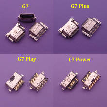 100pcs Micro USB 5Pin Jack Connector socket Data charging port tail plug Flex Cable For Motorola Moto G7 Power G7 Play Plus 2024 - buy cheap