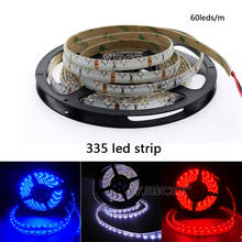 5m/lot 335 60leds/m DC12V White/Warm white/Blue/Green/Red Ultra Bright IP30/IP65 LED Strip For Car Home Decoration 2024 - buy cheap