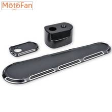 Combustível gás porta capa + combustível traço capa interruptor de ignição capa para harley electra glide estrada glide rua touring 2024 - compre barato