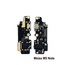 Módulo microfone + porta de carregamento usb, peça de substituição para meizu m5 note m5note 2024 - compre barato