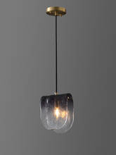 Pós moderno minimalista designer luz pingente de vidro cobre para sala estar decoração quarto lâmpada cabeceira restaurante bar estúdio 2024 - compre barato