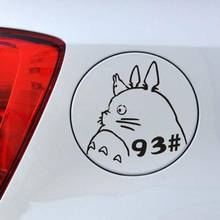 Aliauto Car-Styling Totoro Funny Car Stickers Oil Type Tips Decals Accessories for Toyota Volkswagen Polo Golf Renault Peugeot 2024 - buy cheap