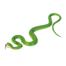 Имитация резиновой змеи, искусственная резиновая модель искусственной змеи, игрушка-змея, искусственное животное, подарок, костюм на Хэллоуин, товары для вечерние, Лидер продаж 2024 - купить недорого