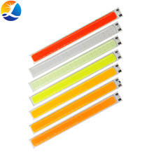 Dropshipping 100mm LED COB Strip 10W 12V LED Light Yellow Orange Purple Pink Cold Blue Green Red Color LED Bulb for Car Lights 2024 - buy cheap